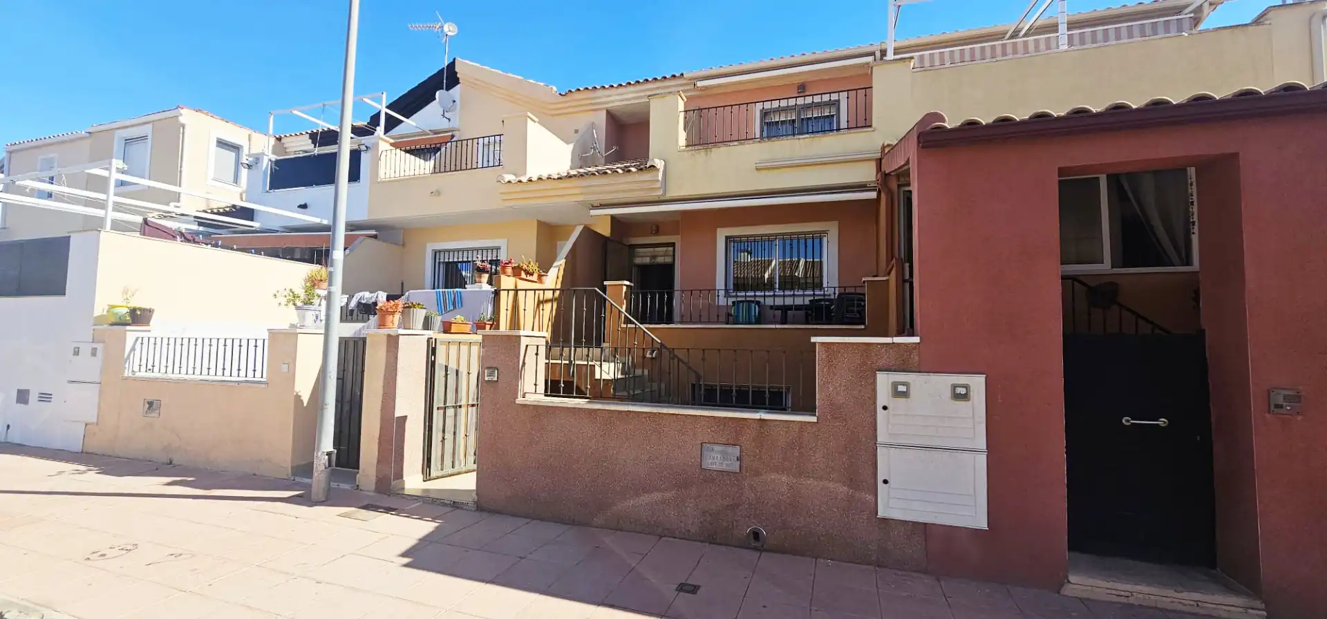 Exterior view of Detached homes for sale in San Javier  with Air Conditioner, Heating and Terrace