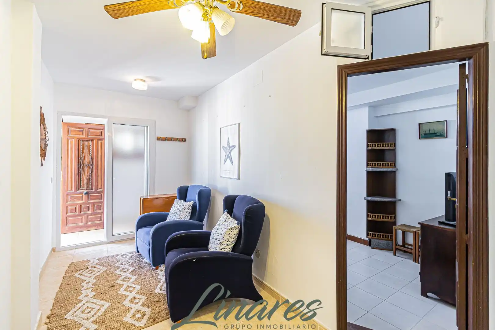 Sala de estar de Casa o chalet en venta en La Manga del Mar Menor con Terraza, Amueblado y Piscina comunitaria