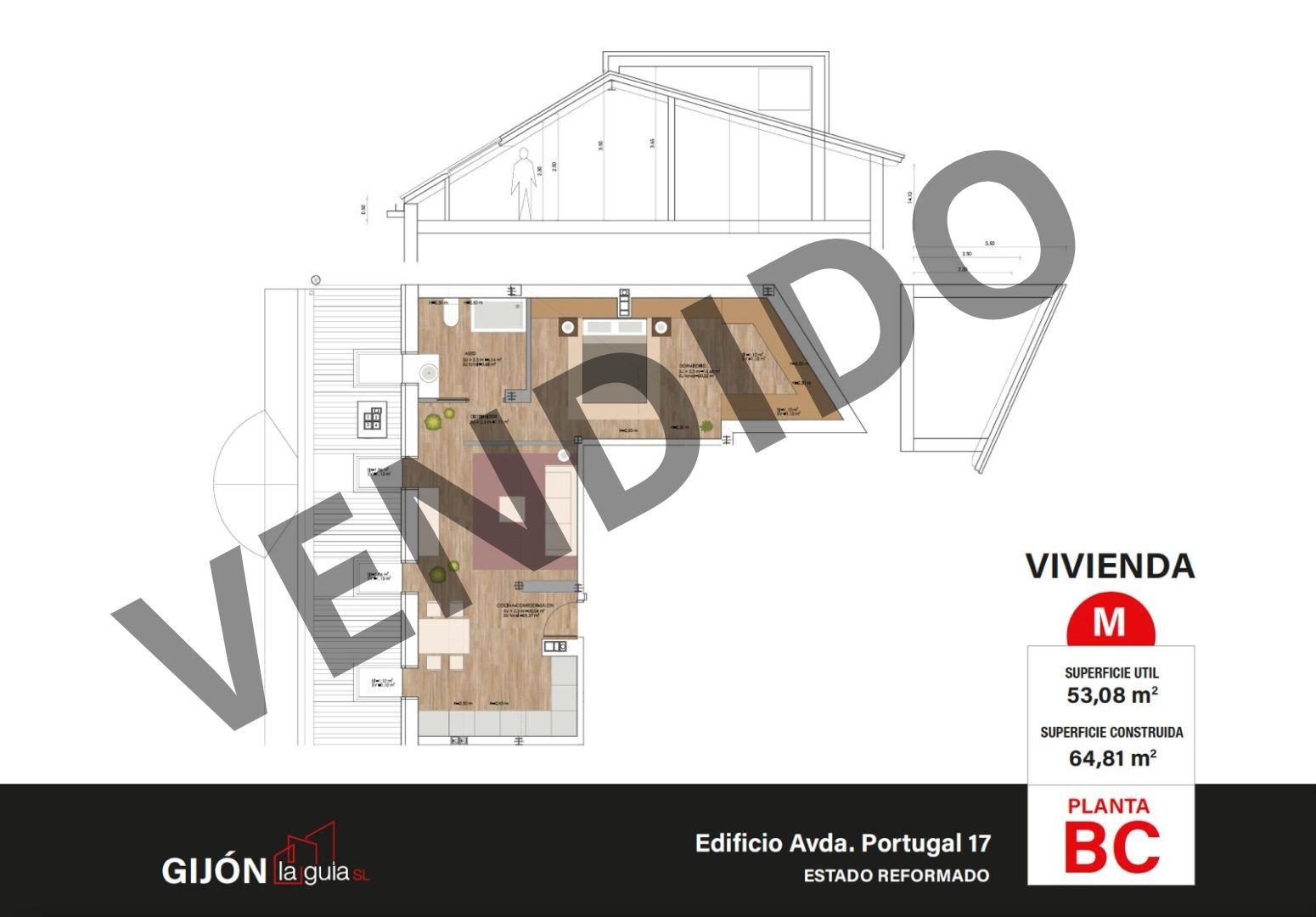 Apartment for sale in Avenida de Portugal, 17, Laviada