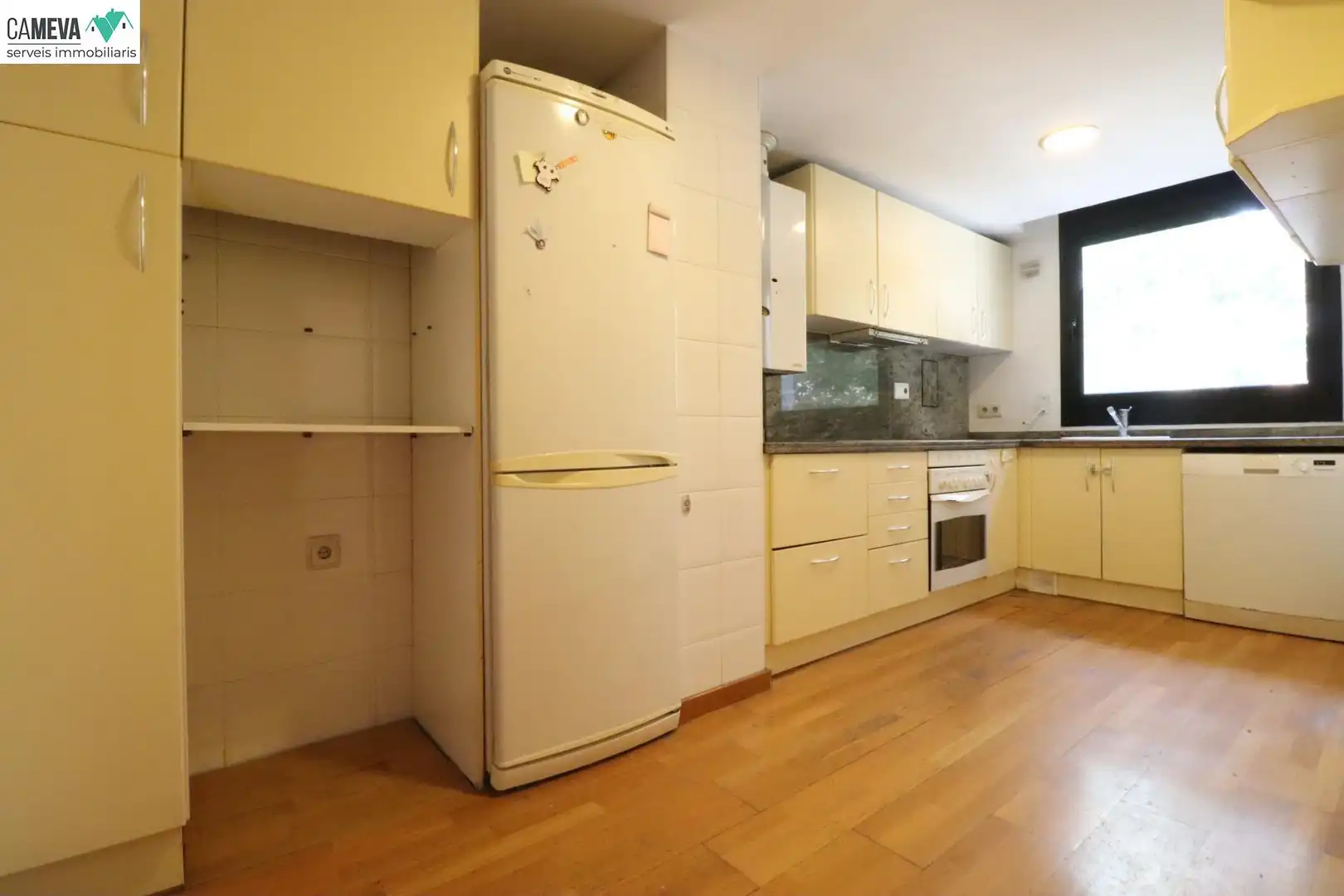 Kitchen of Flat for sale in Sabadell  with Air Conditioner, Heating and Storage room