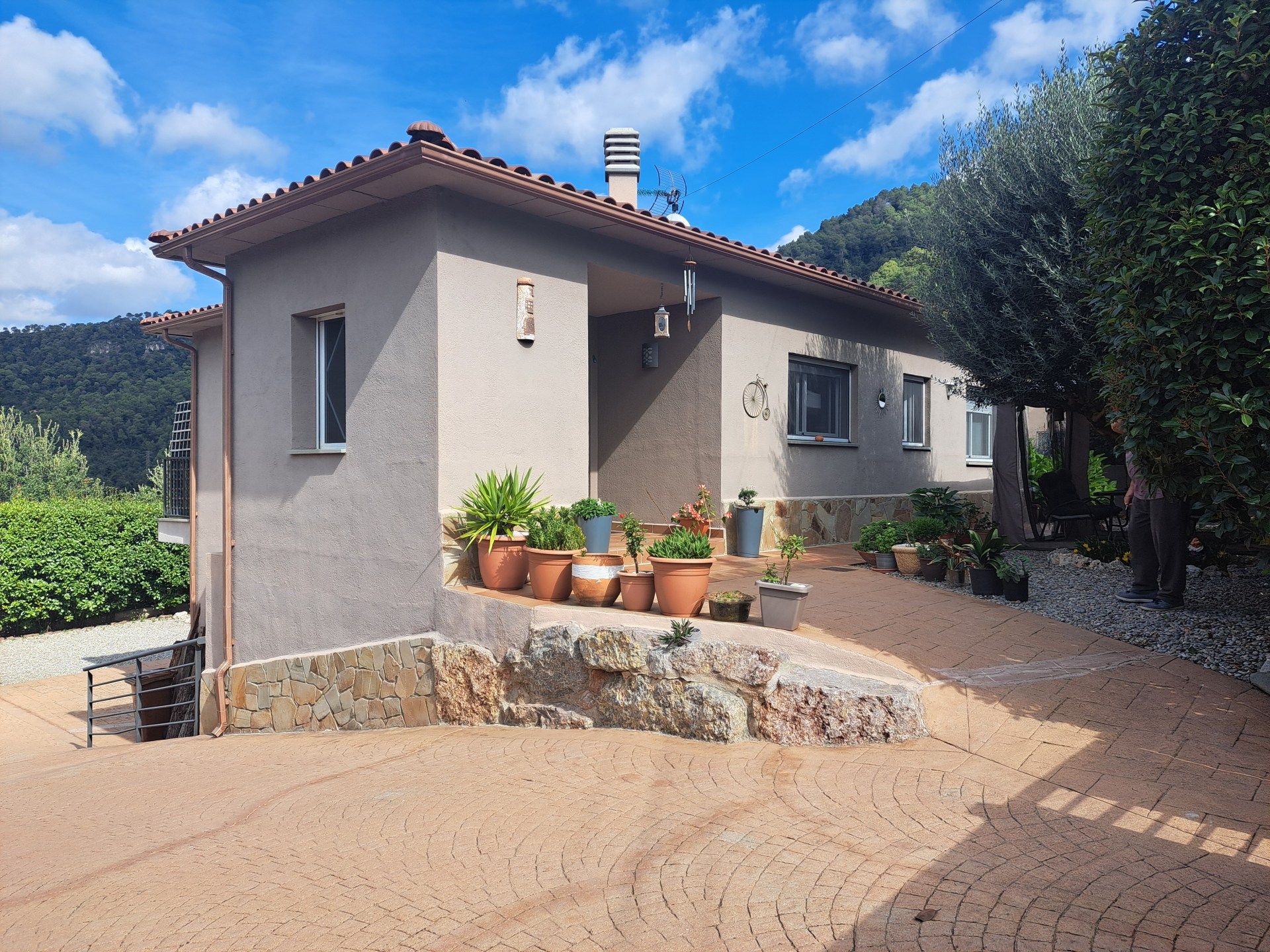 Exterior view of House or chalet for sale in Tagamanent  with Heating, Storage room and Swimming Pool