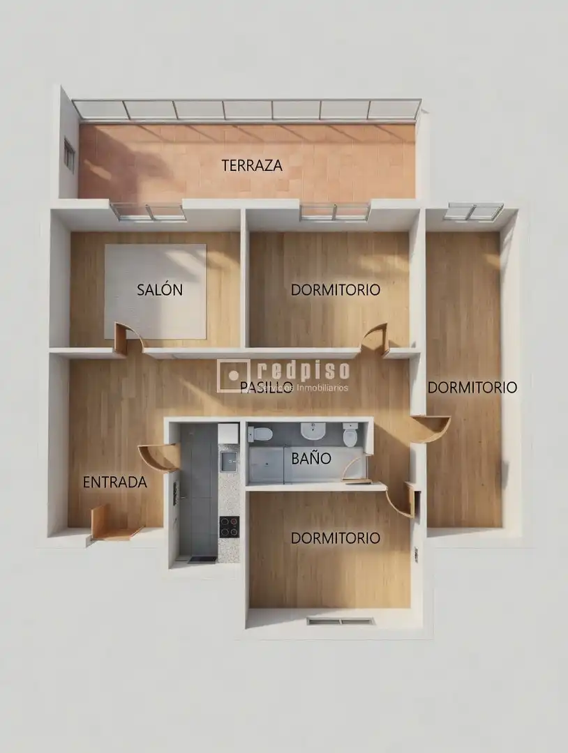 Piso en venta en Alcorcón con Aire acondicionado, Calefacción y Terraza
