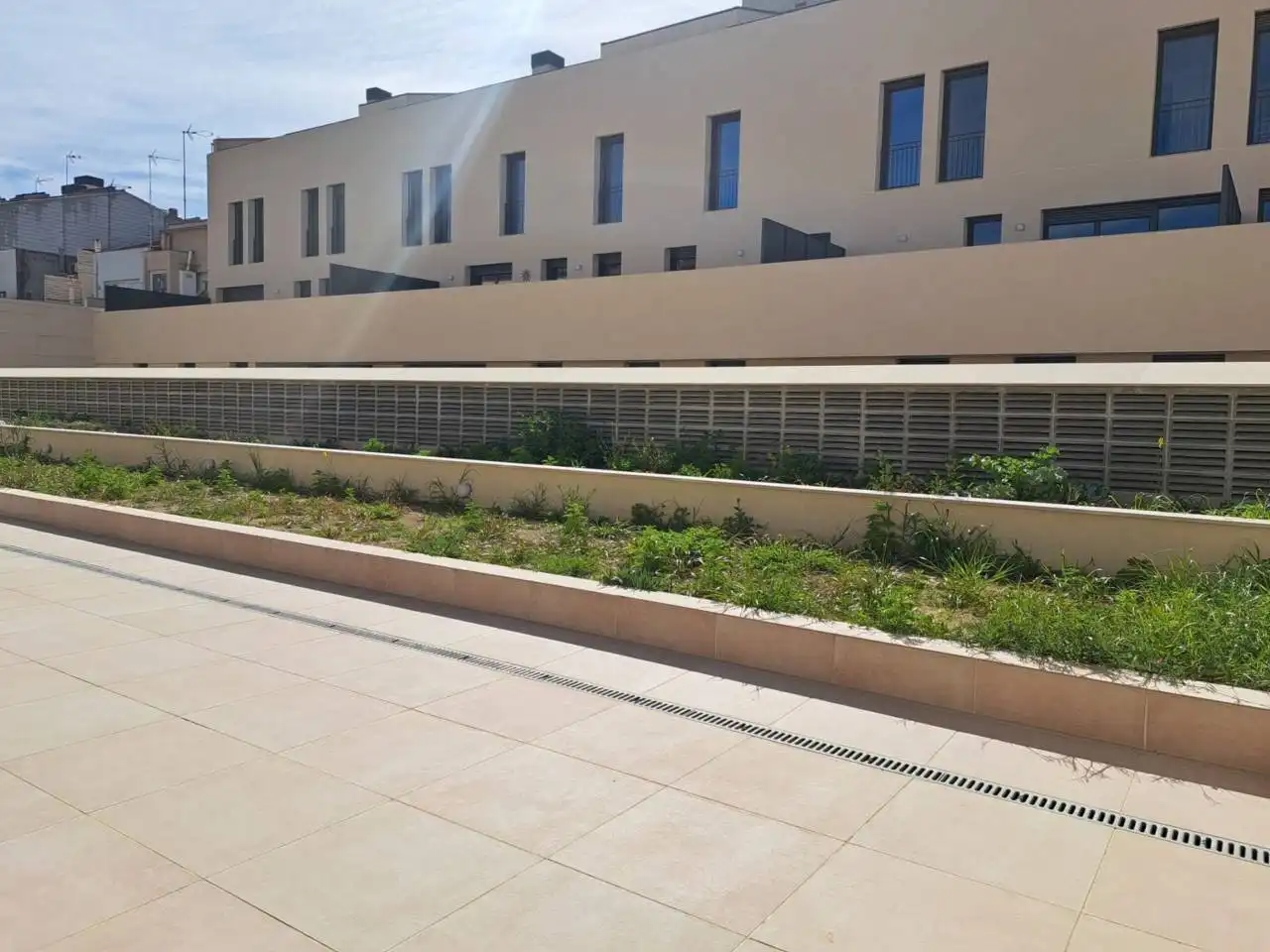 Vista exterior de Piso de alquiler en Sabadell con Aire acondicionado, Calefacción y Parquet