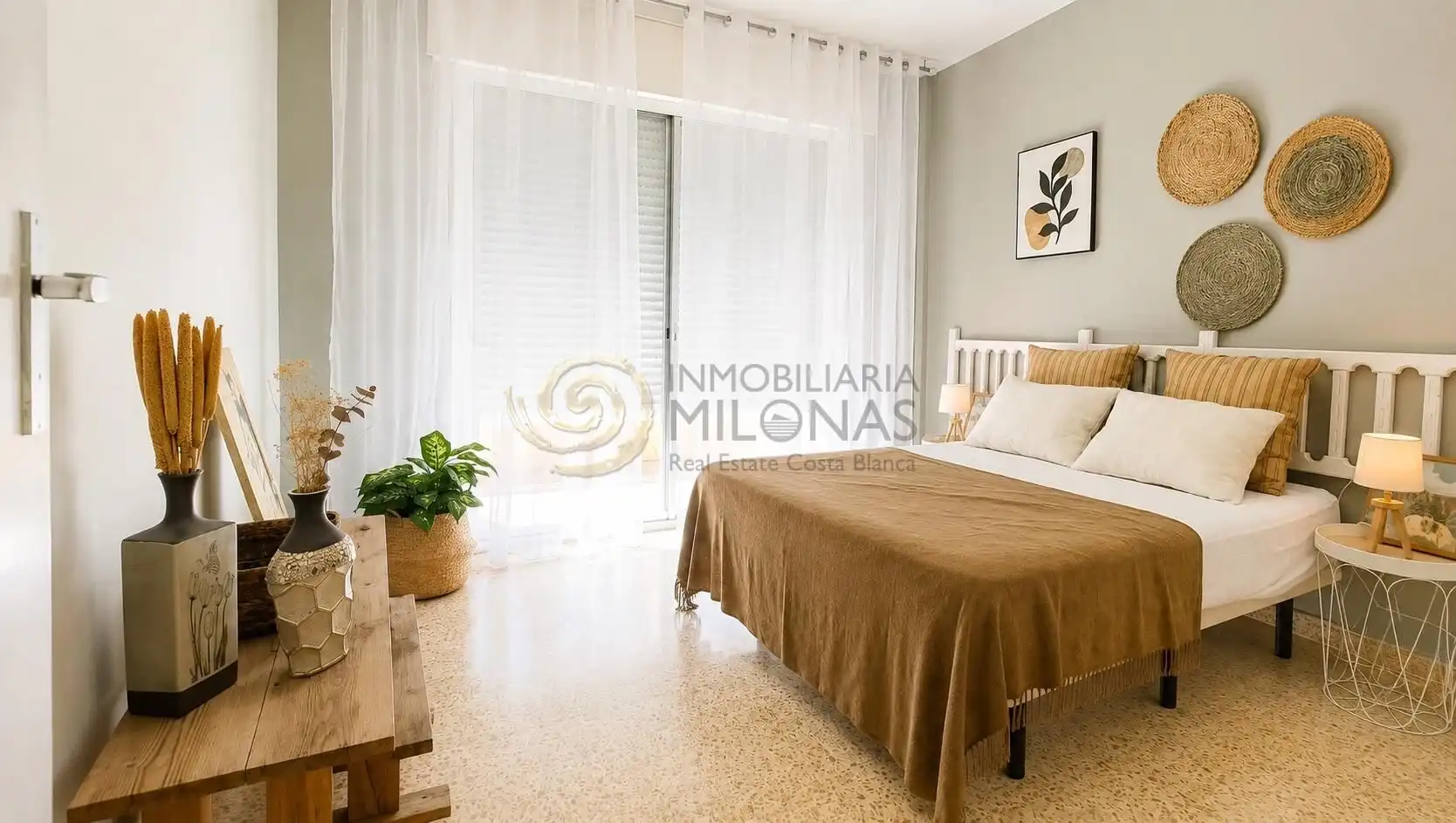 Schlafzimmer von Wohnungen zum Verkauf in Benidorm mit Klimaanlage, Heizung und Terrasse