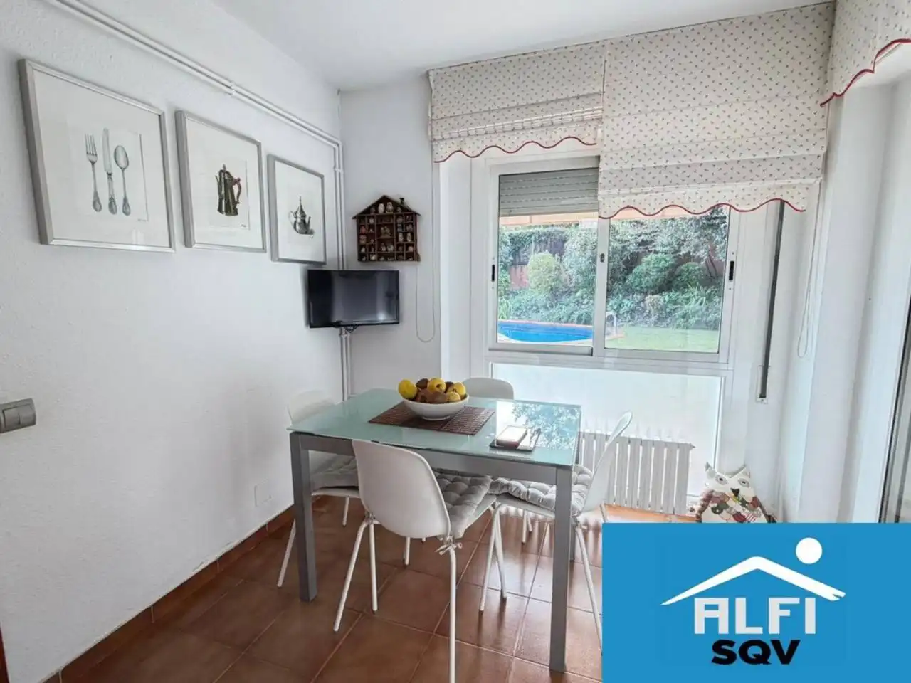 Dining room of Houses for sale in Sant Quirze del Vallès  with Air Conditioner, Heating and Private garden