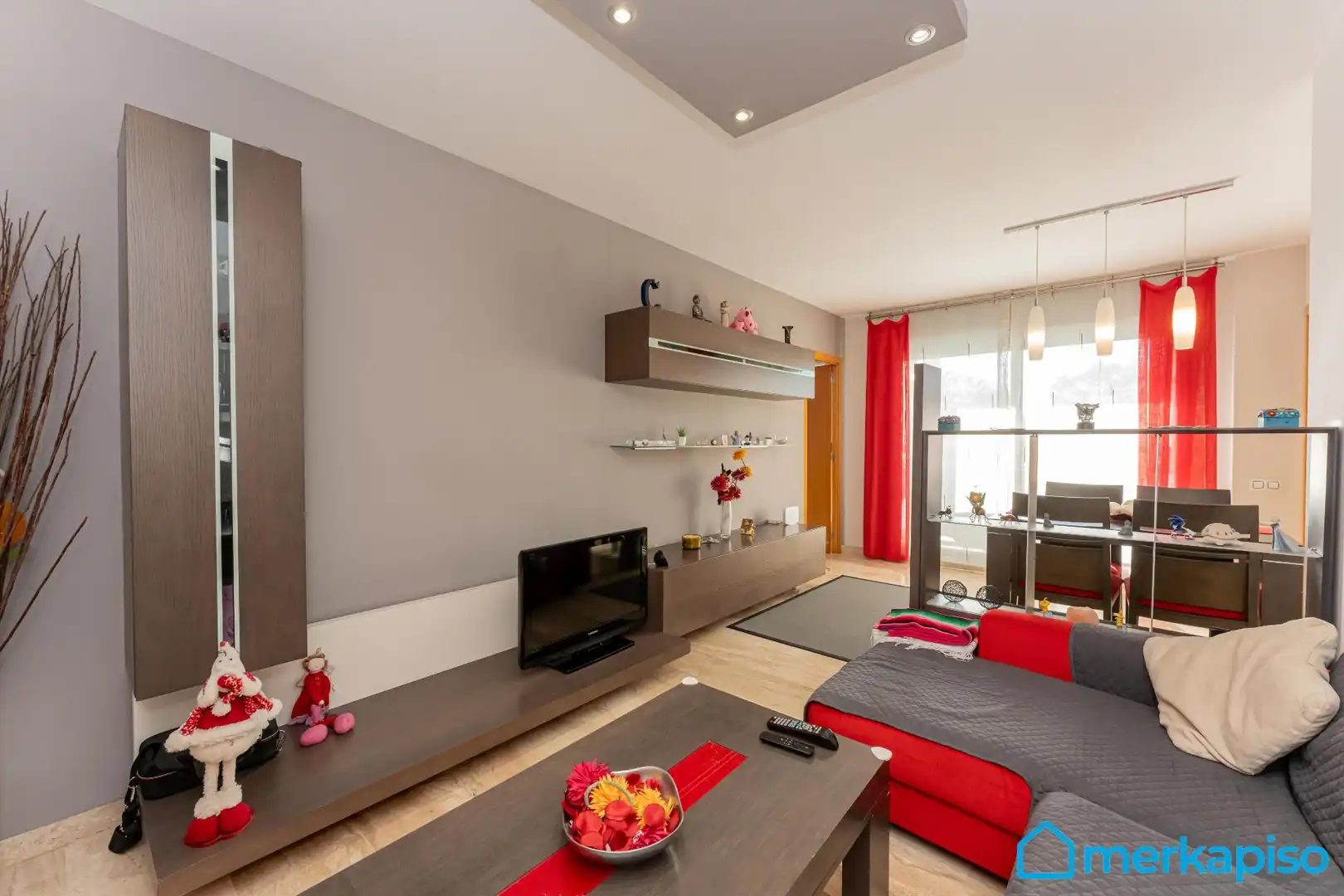 Sala de estar de Piso en venta en Viladecans con Calefacción, Parquet y Balcón
