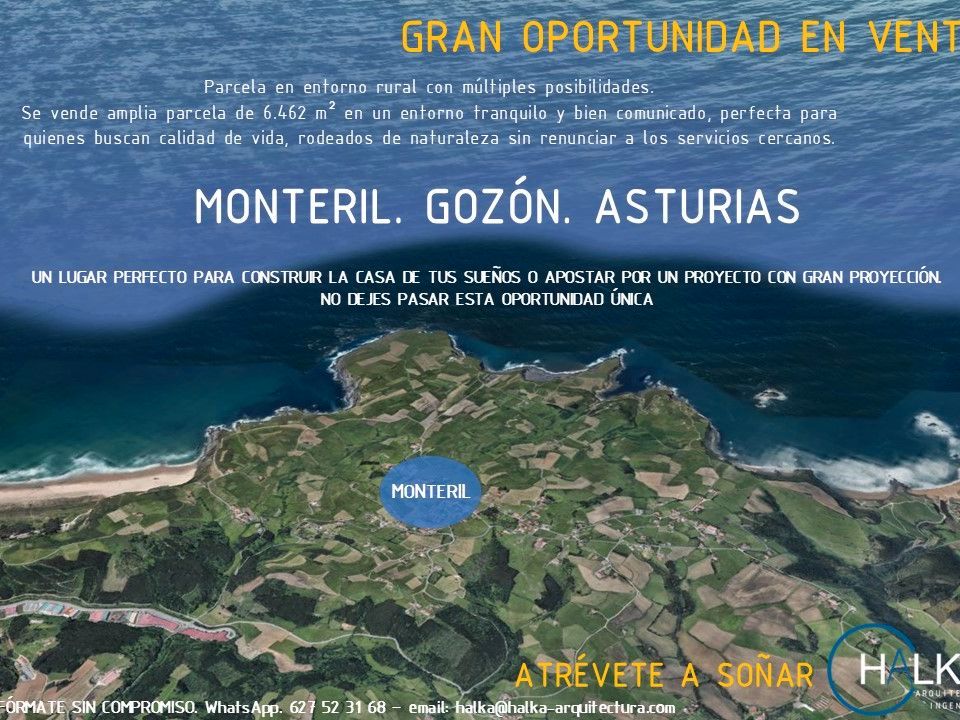 Vista exterior de Residencial en venda en Gozón