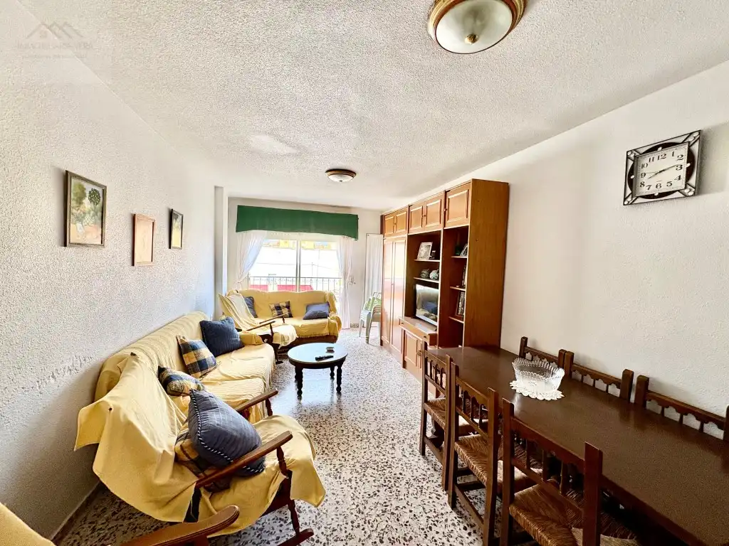 Sala de estar de Piso en venta en Mazarrón con Balcón