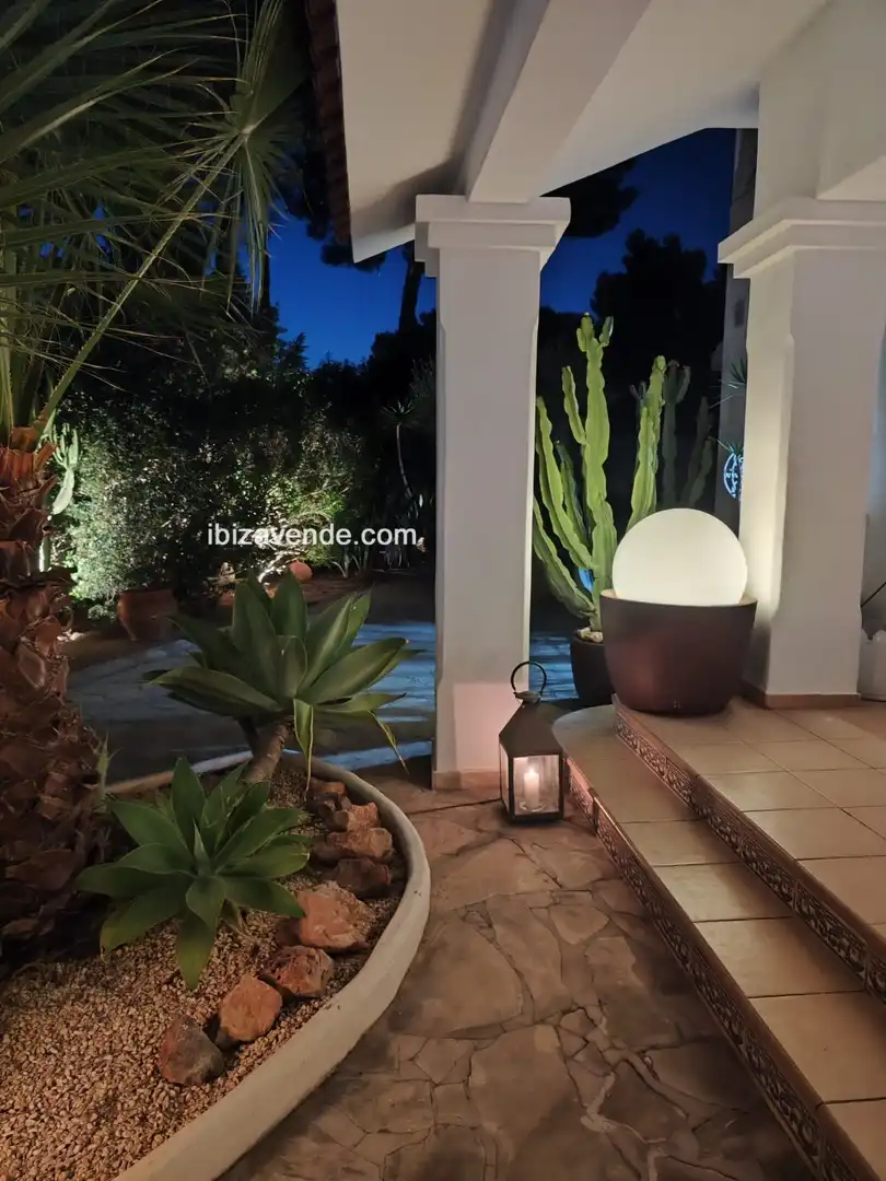Jardí de Casa o xalet de lloguer en Sant Josep de sa Talaia amb Aire condicionat, Calefacció i Jardí privat