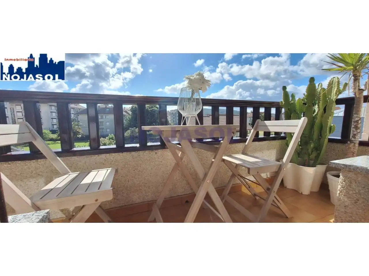Terrasse von Maisonette zur Miete in Noja mit Terrasse und Möbliert