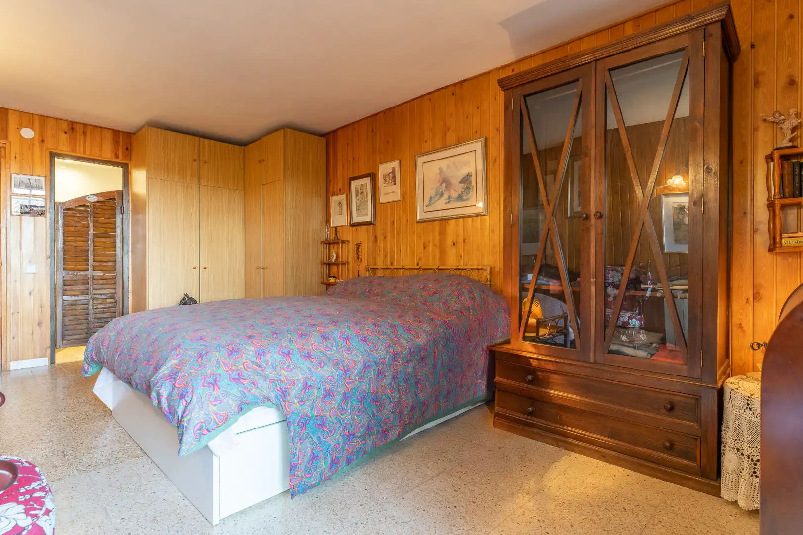 Dormitori de Casa o xalet en venda en Les Borges del Camp amb Calefacció, Jardí privat i Terrassa