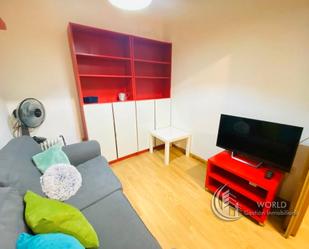 Sala d'estar de Apartament de lloguer en  Madrid Capital amb Calefacció, Moblat i Rentadora