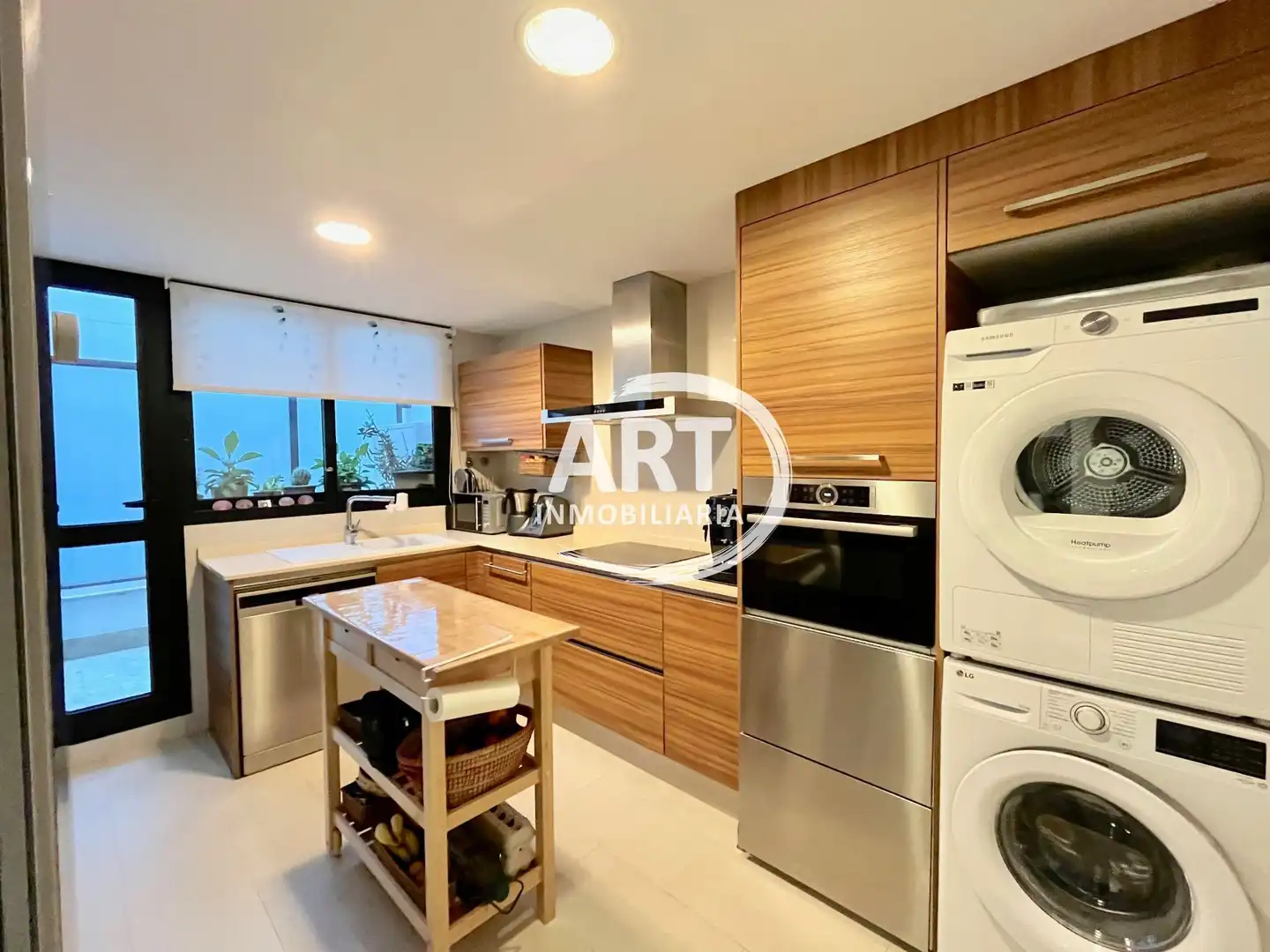 Cocina de Dúplex en venta en Rocafort con Aire acondicionado