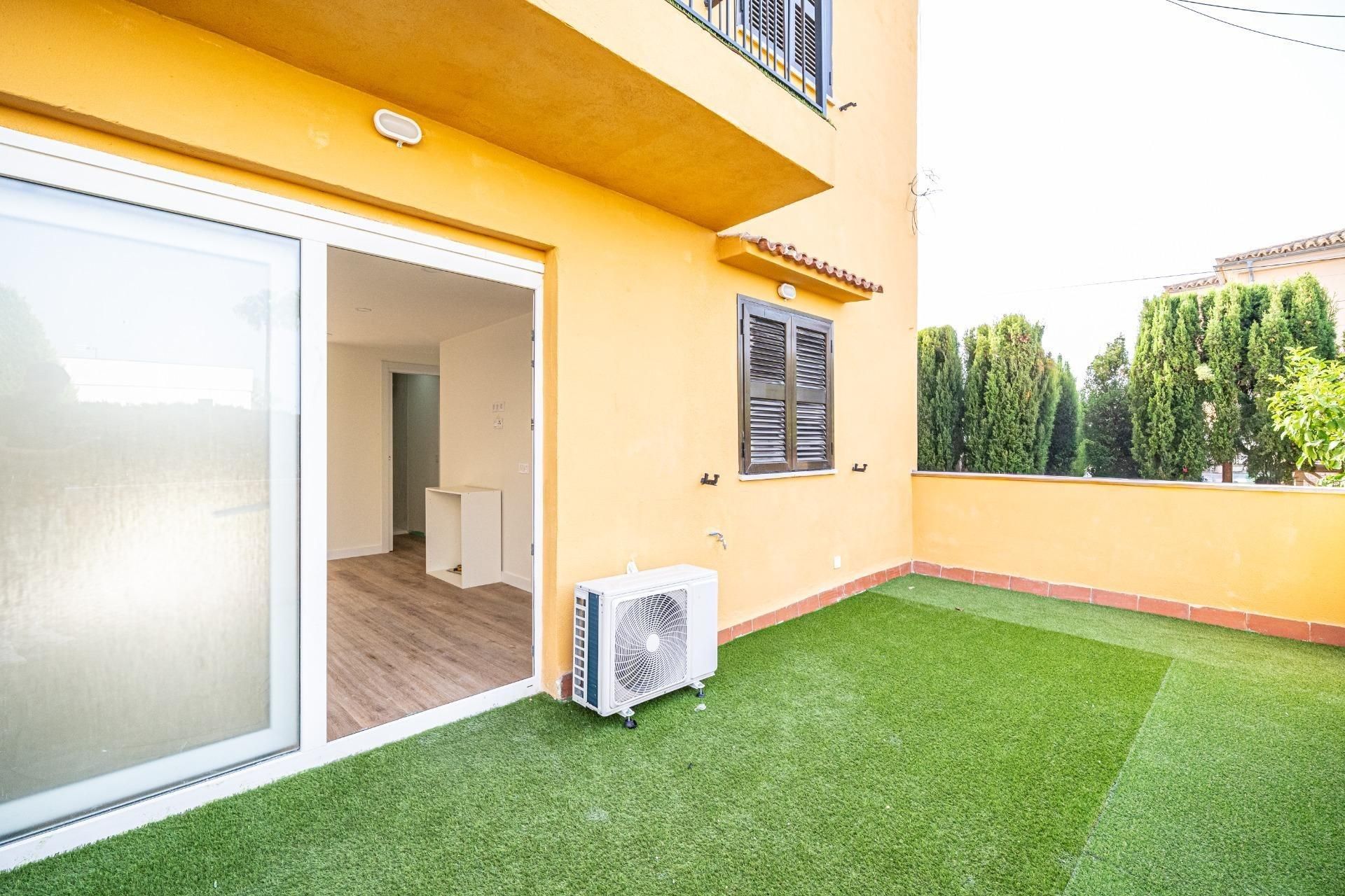 Terrace of Apartment for sale in Llucmajor  with Air Conditioner, Private garden and Storage room