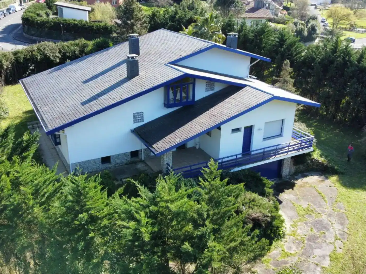 Vista exterior de Casa o xalet en venda en Plentzia amb Balcó