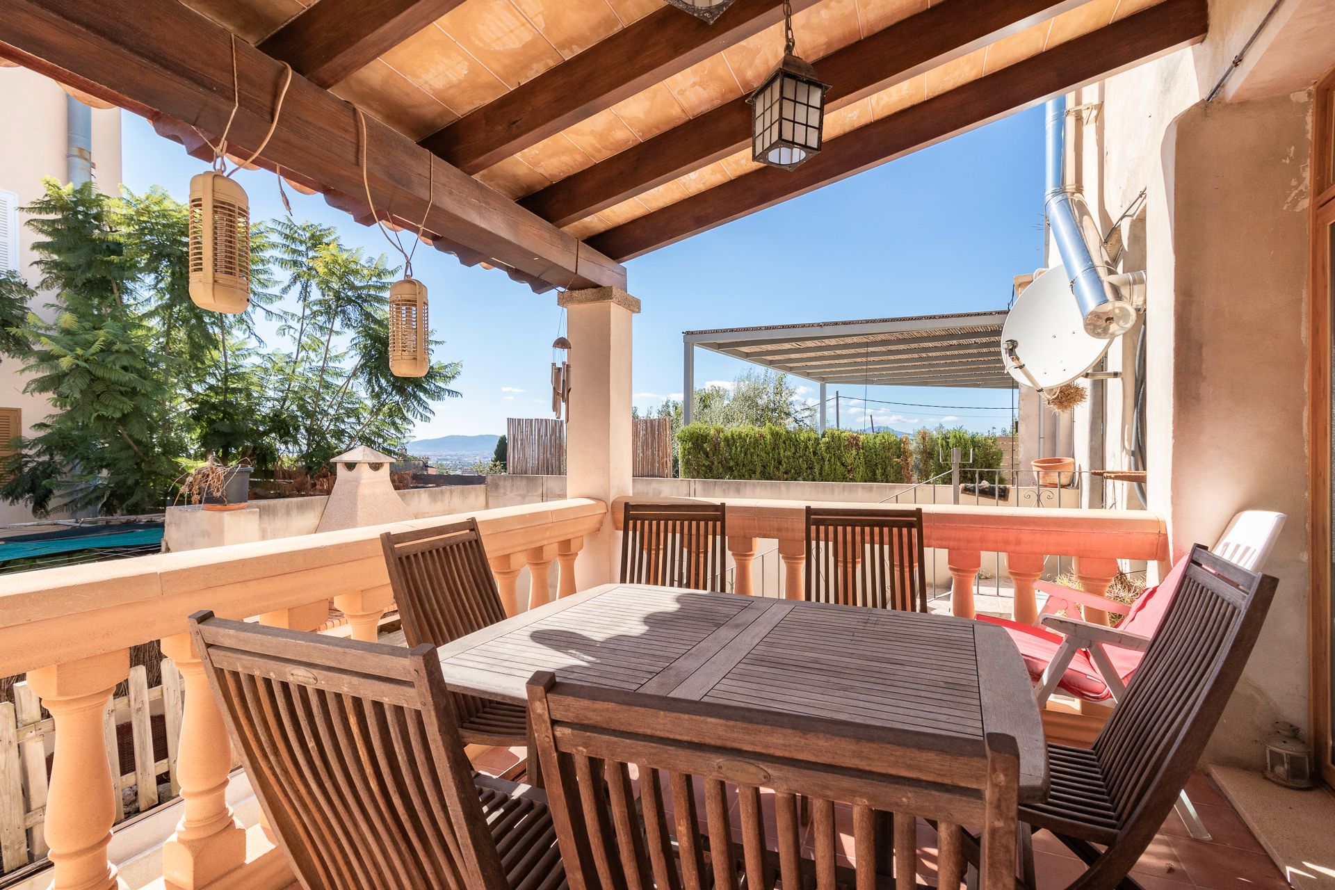 Terrassa de Casa adosada en venda en Marratxí amb Aire condicionat i Terrassa
