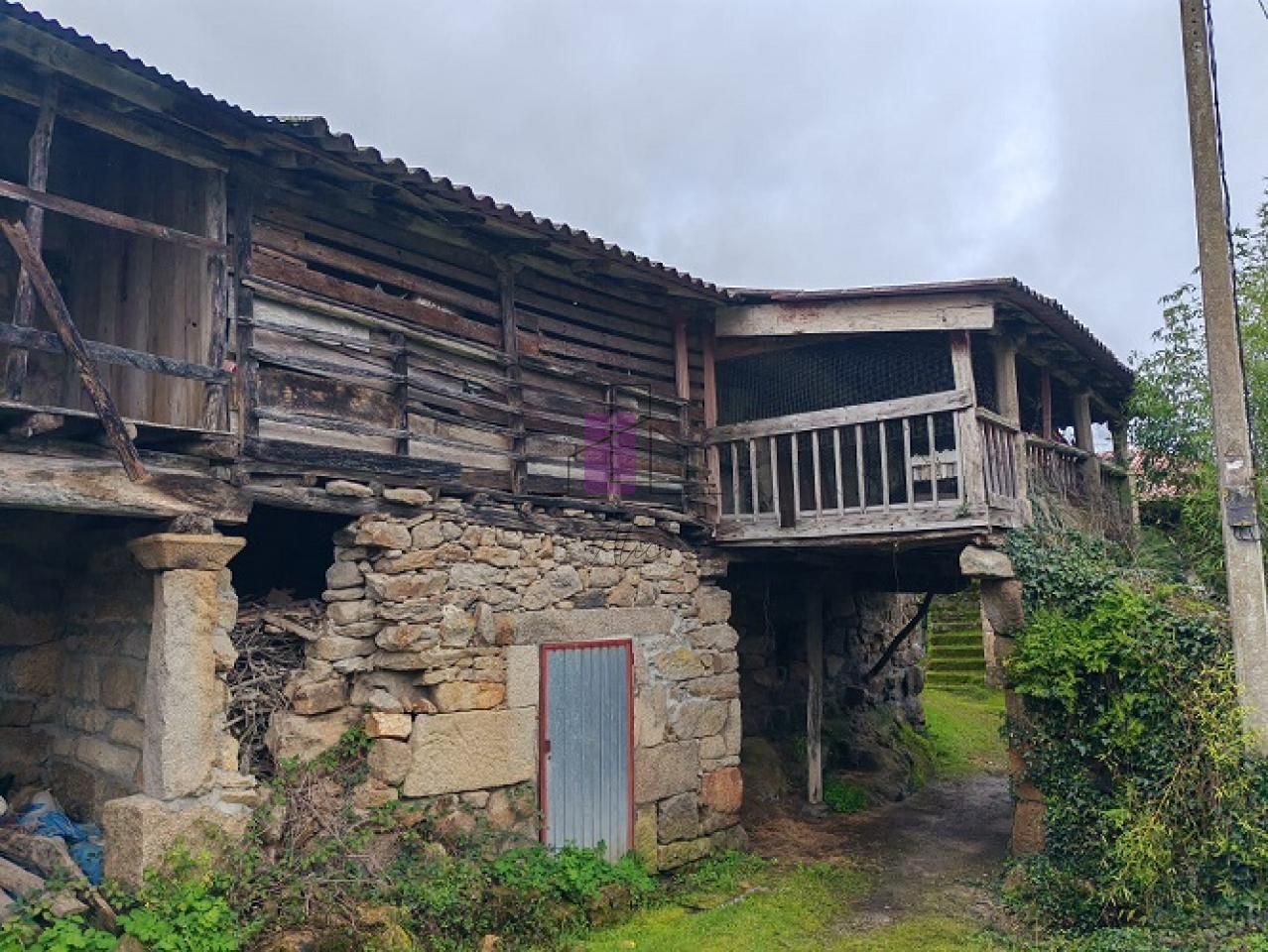 Vista exterior de Casa o chalet en venta en Taboadela con Terraza