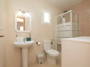 Bathroom of Houses for rent in Santa Pola  with Air Conditioner, Heating and Furnished