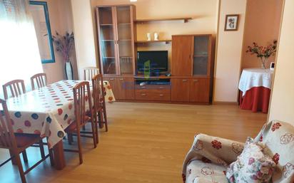 Sala d'estar de Apartament en venda en Villaquilambre amb Calefacció, Parquet i Terrassa
