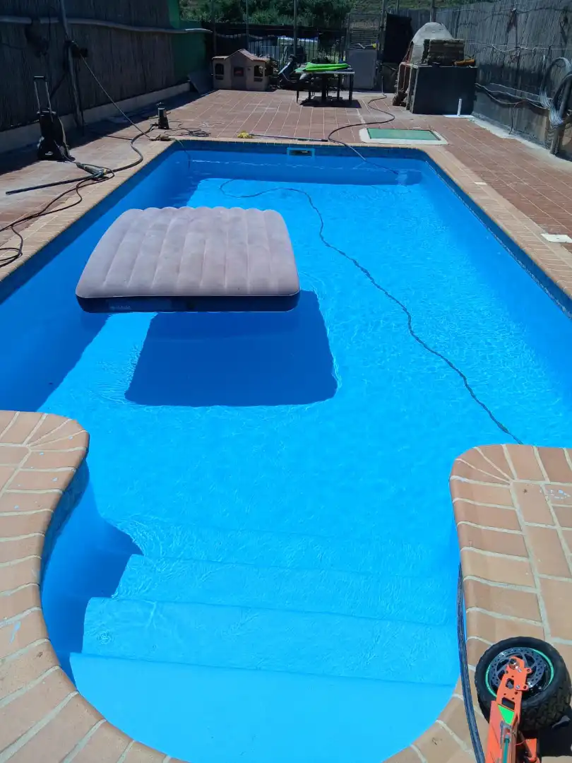 Piscina de Casa adosada en venta en Berja con Trastero, Piscina y Amueblado