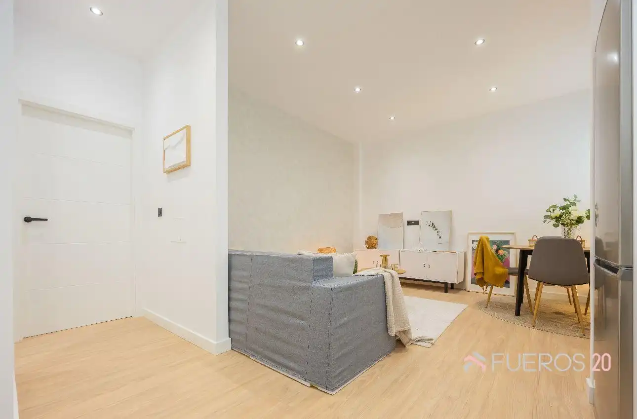 Sala de estar de Piso en venta en Getxo  con Calefacción y Amueblado