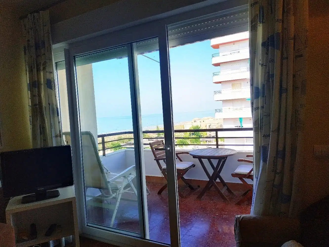 Balcony of Flat for rent in Punta Umbría  with Air Conditioner, Terrace and Furnished