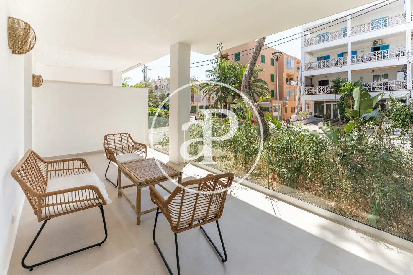 Terraza de Piso de alquiler en Ses Salines con Aire acondicionado, Calefacción y Terraza