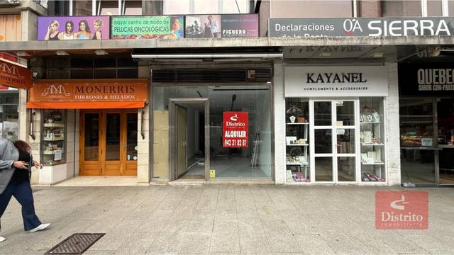 Local comercial en Alquiler en Santander - Amós de Escalante en Centro - Ayuntamiento