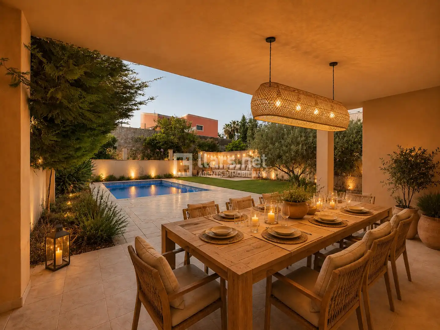 Terrassa de Casa o xalet en venda en Sant Pere de Ribes amb Aire condicionat, Jardí privat i Terrassa