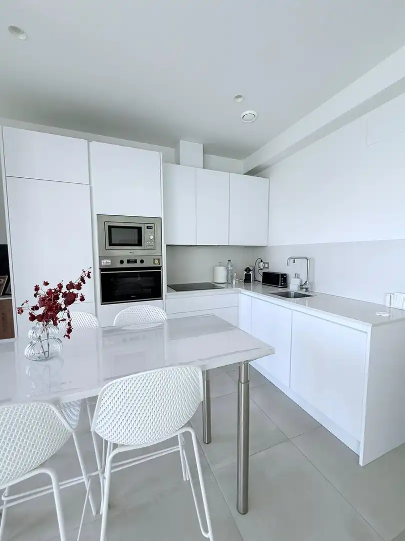 Cocina de Dúplex en venta en Finestrat con Aire acondicionado, Calefacción y Piscina