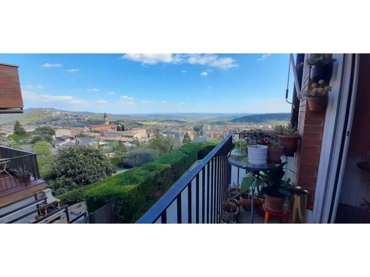 Balcony of Houses for sale in Berga  with Heating, Private garden and Parquet flooring