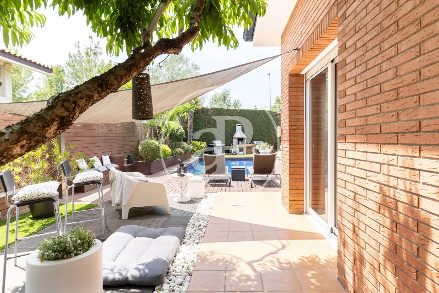 Jardí de Casa o xalet en venda en Sant Quirze del Vallès amb Aire condicionat, Calefacció i Jardí privat