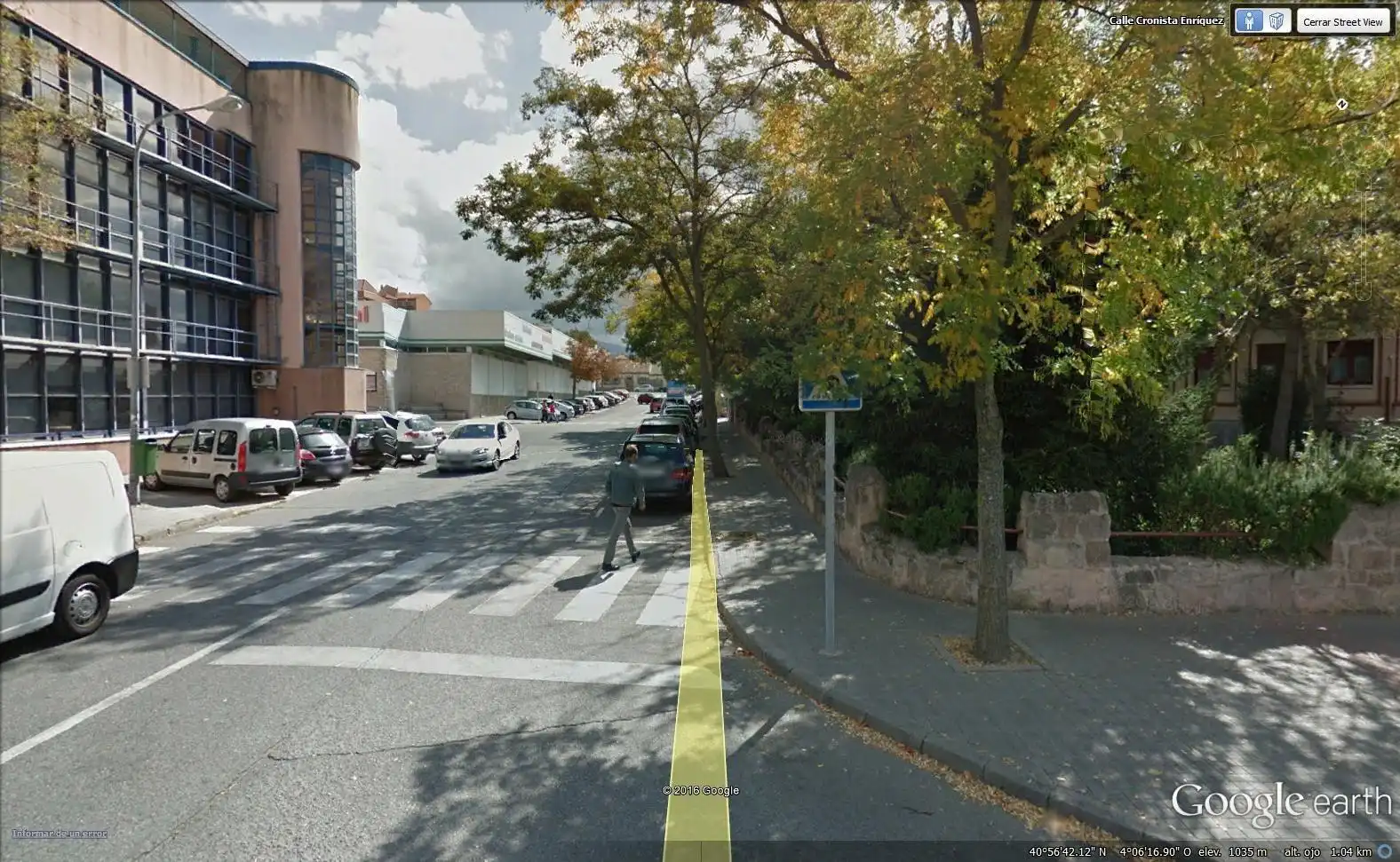 Vista exterior de Pis en venda en Segovia amb Calefacció, Parquet i Terrassa