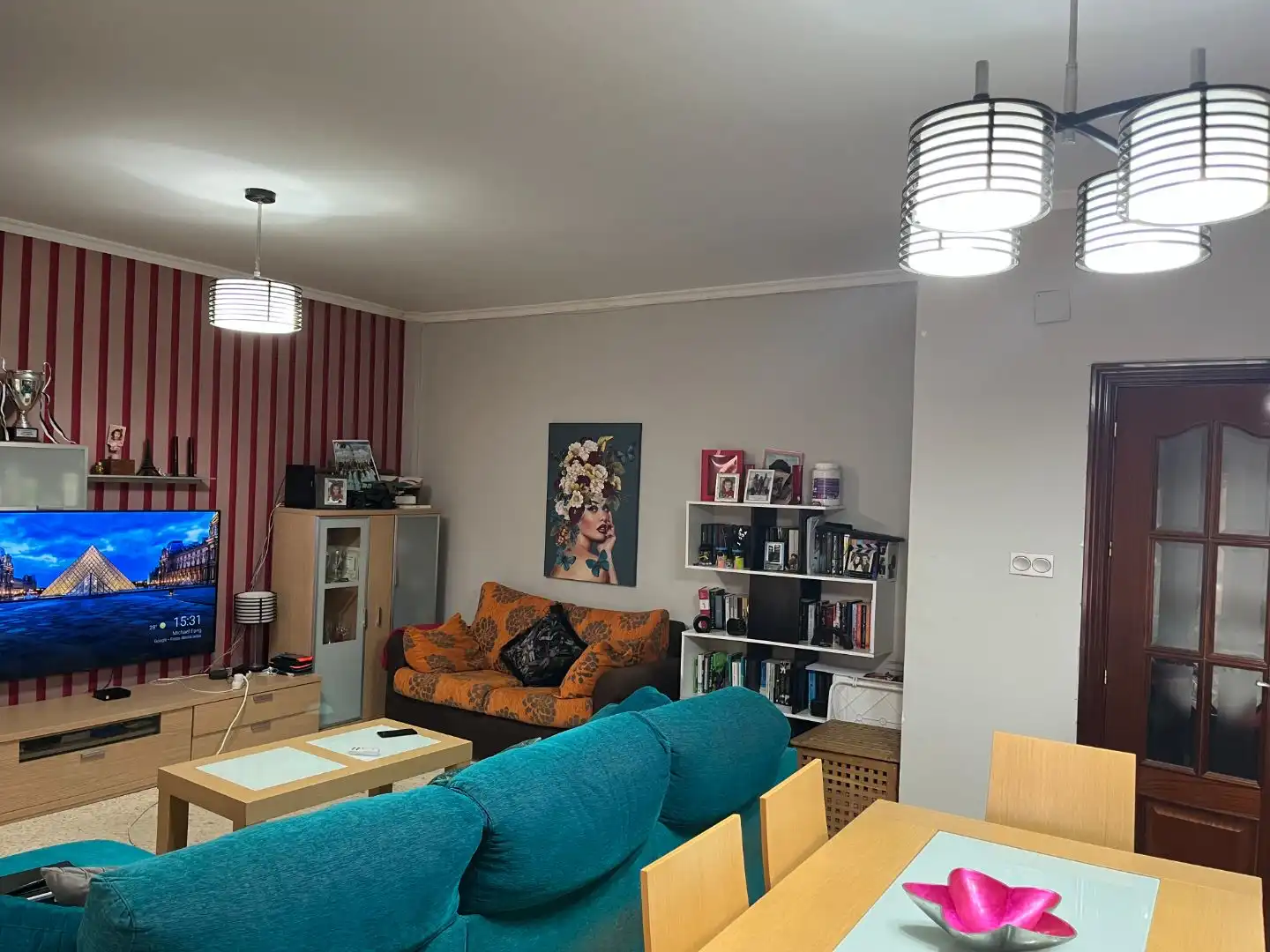 Sala de estar de Piso en venta en Ceuta con Trastero, Amueblado y Lavadora