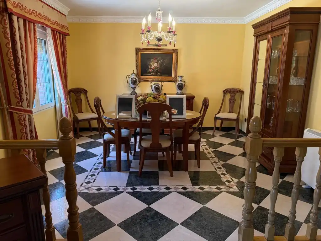 Dining room of Houses for sale in Zafarraya  with Terrace, Storage room and Furnished