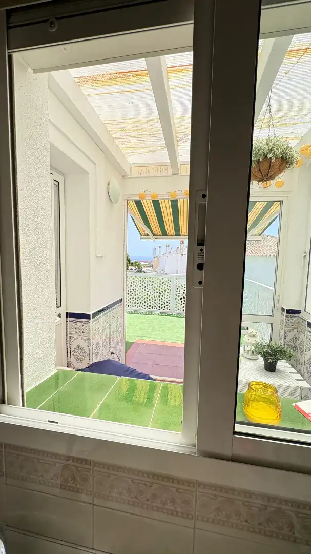 Terrasse von Wohnung zur Miete in Torrox mit Terrasse, Möbliert und Ofen