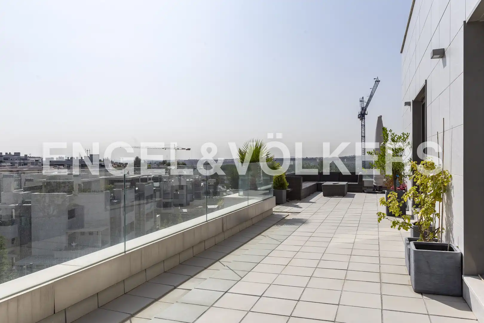 Terraza de Ático de alquiler en Madrid con Aire acondicionado, Calefacción y Terraza