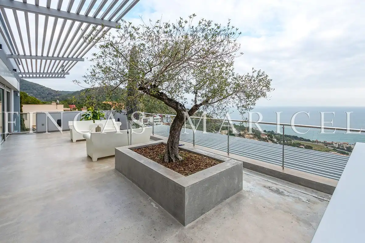 Terraza de Casa o chalet en venta en Sitges con Aire acondicionado, Calefacción y Jardín privado