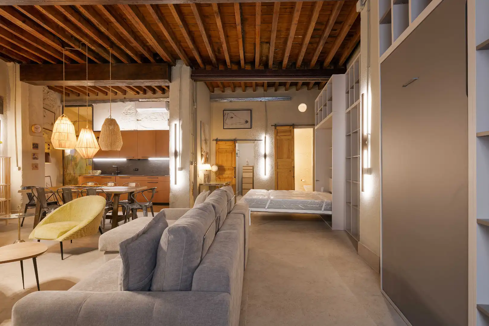 Sala de estar de Loft en venta en Málaga con Aire acondicionado, Calefacción y Terraza