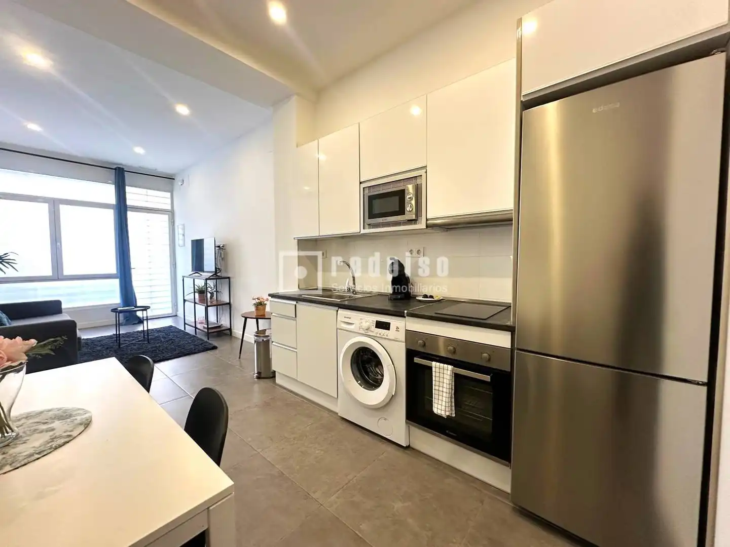 Kitchen of Flat for sale in Madrid  with Air Conditioner, Heating and Furnished