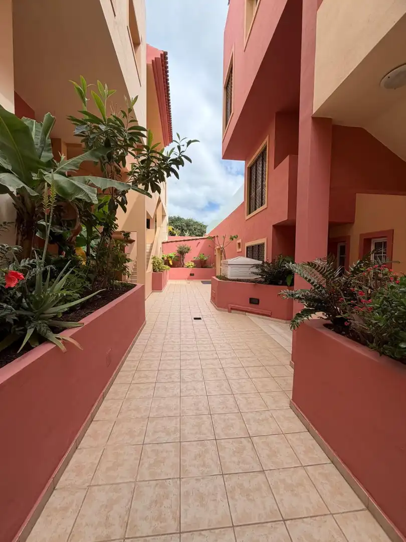 Terraza de Apartamento en venta en Adeje con Jardín privado y Piscina comunitaria