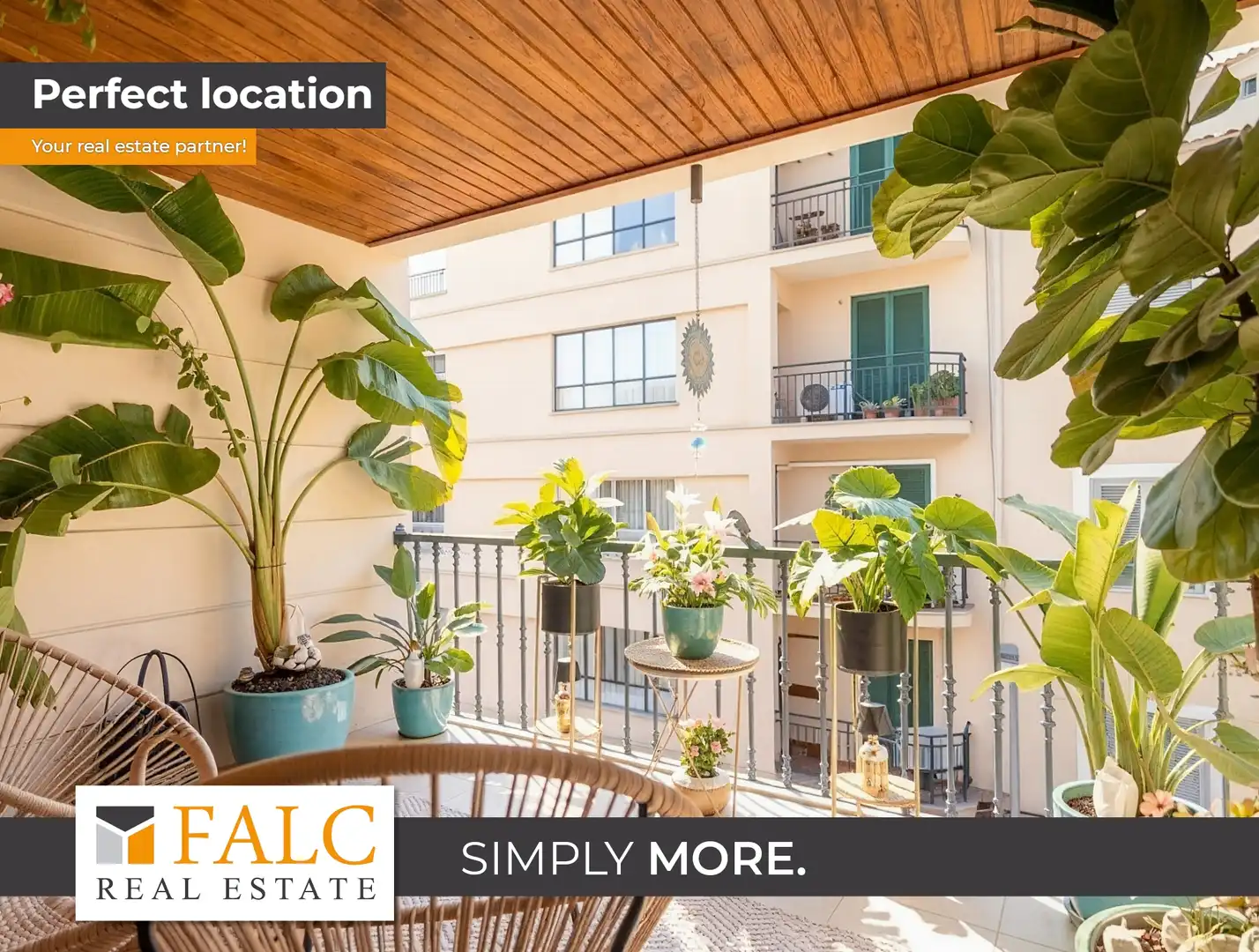 Apartamento con terraza en venta en Ponent