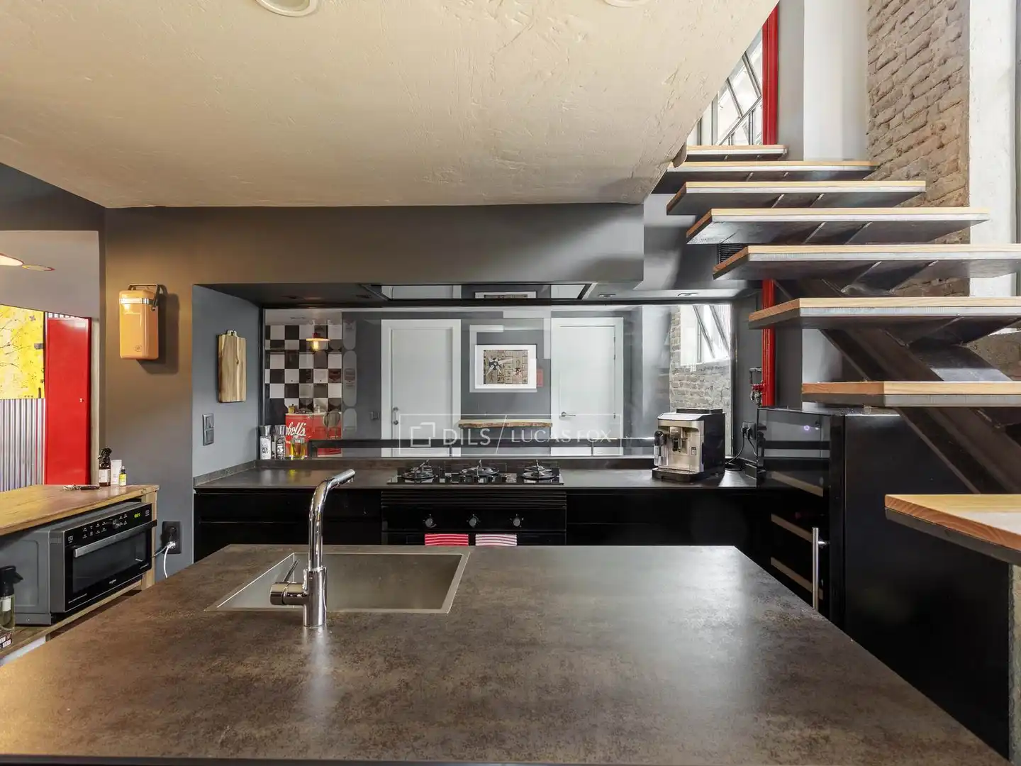 Kitchen of Lofts for rent in Madrid  with Air Conditioner, Heating and Terrace