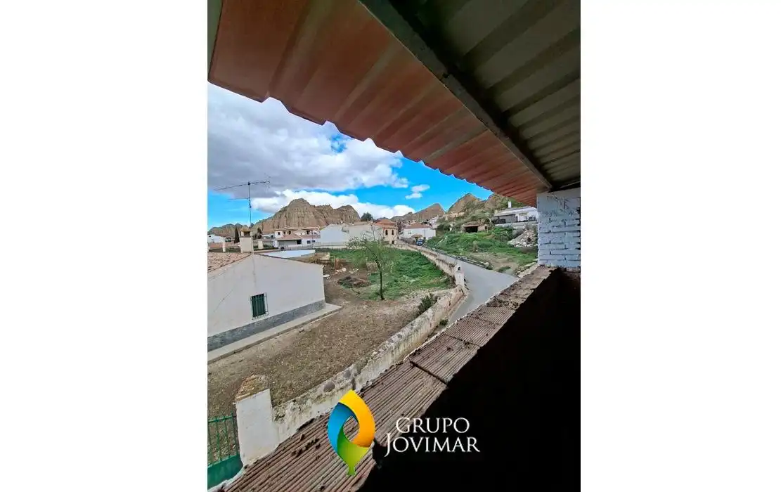 Vista exterior de Casa o chalet en venta en Purullena con Jardín privado, Terraza y Amueblado