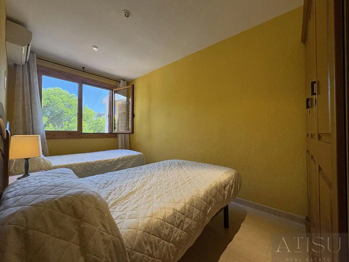 Schlafzimmer von Einfamilien-Reihenhaus zur Miete in El Campello mit Klimaanlage, Heizung und Abstellraum