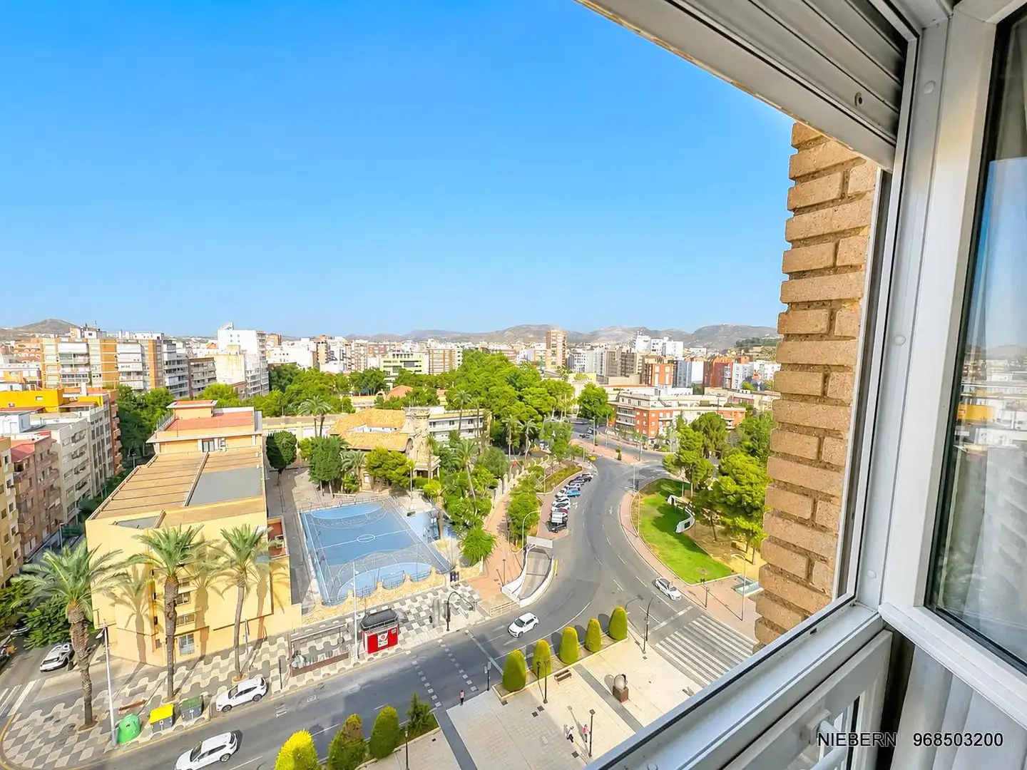 Vista exterior de Piso de alquiler en Cartagena con Aire acondicionado, Amueblado y Horno