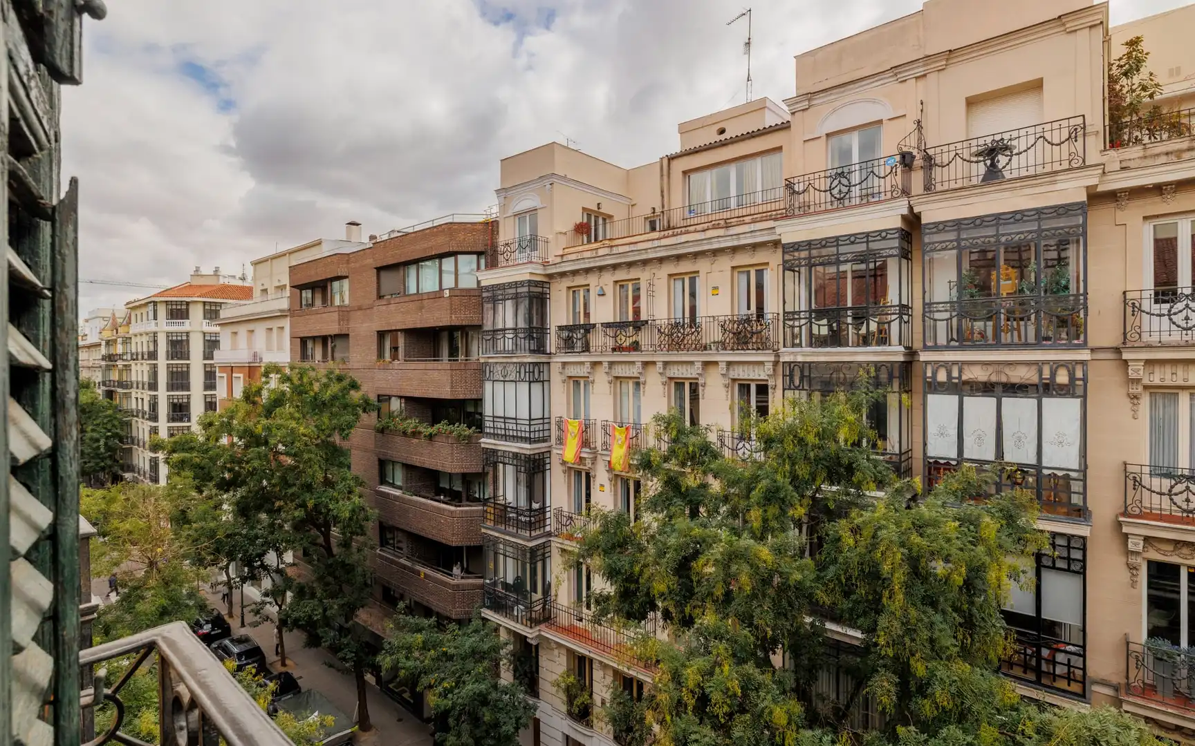 Vista exterior de Piso de alquiler en Madrid con Aire acondicionado, Calefacción y Amueblado
