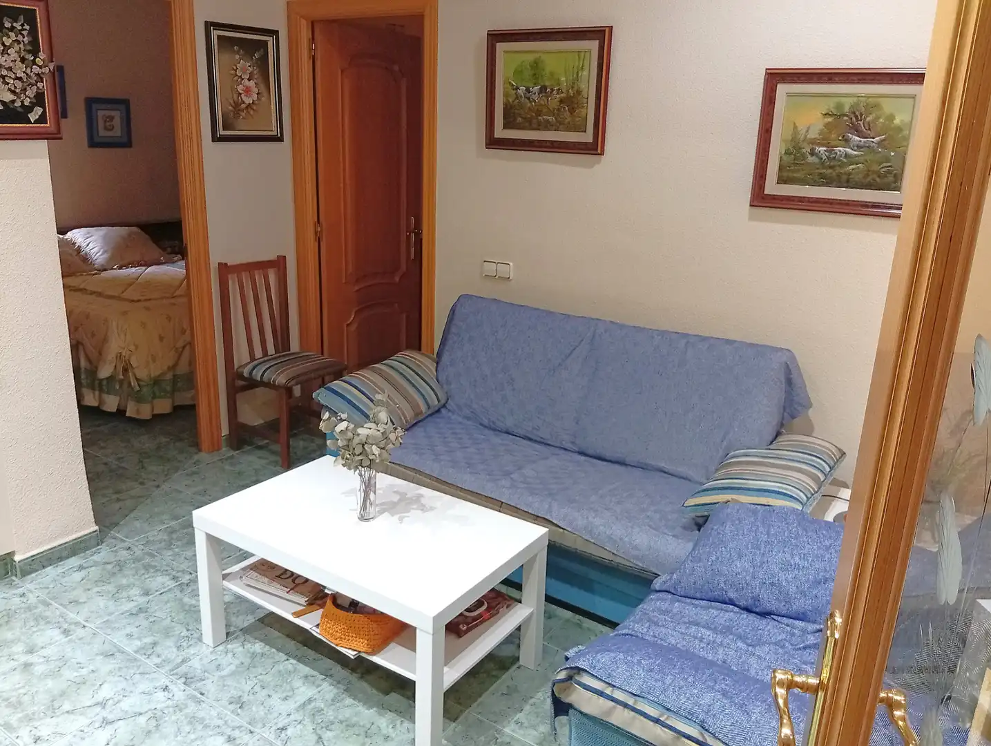 Sala d'estar de Casa o xalet en venda en Getafe