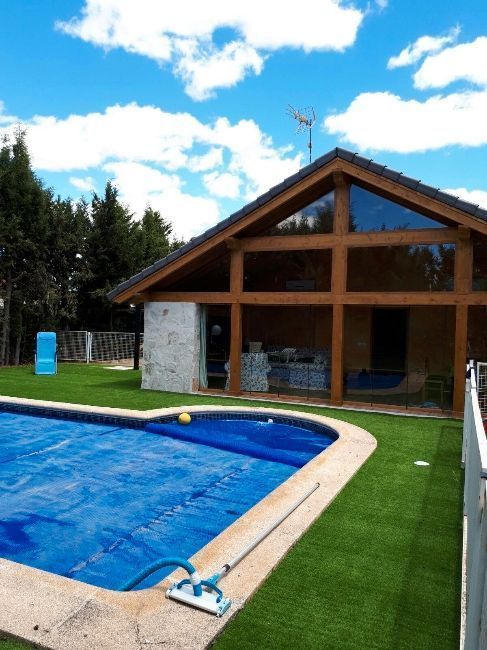 Swimming pool of Flat for sale in Hontoba  with Air Conditioner, Heating and Private garden