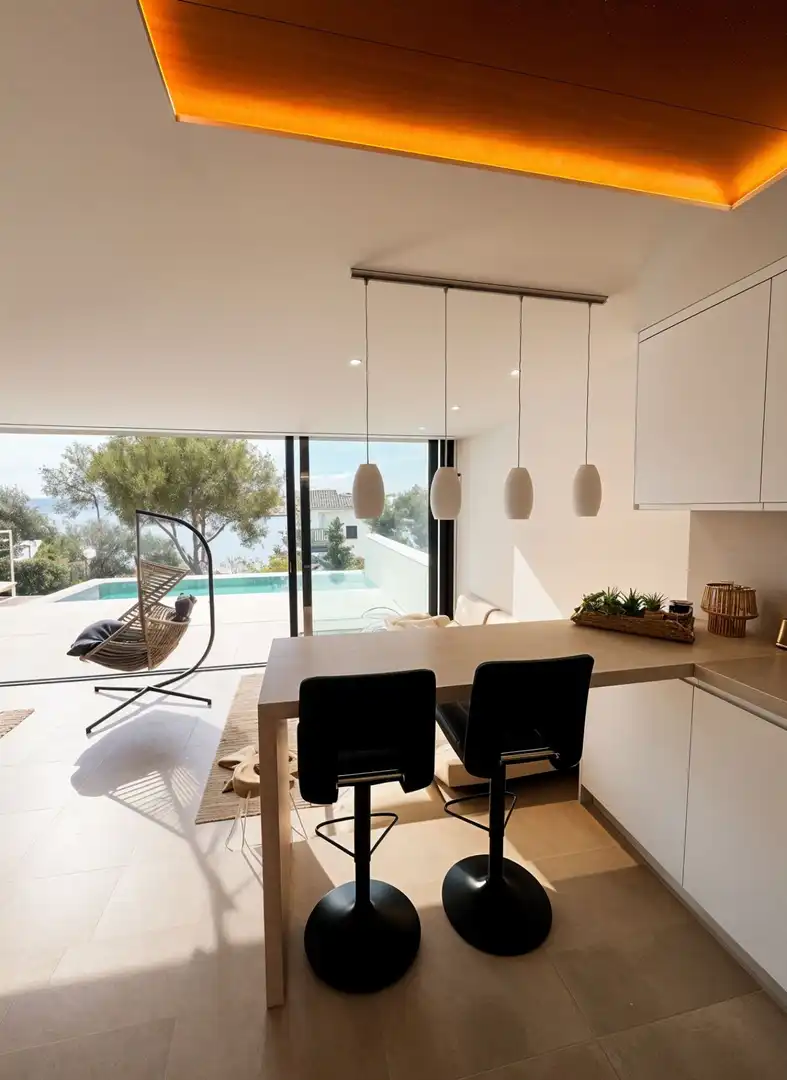 Dining room of Detached homes for rent in Alcúdia  with Air Conditioner, Heating and Private garden